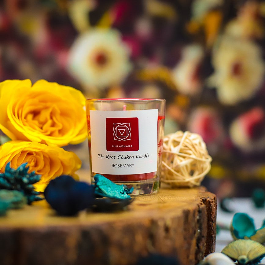 Chakra candle set, designed to harmonize mind, body, and spirit