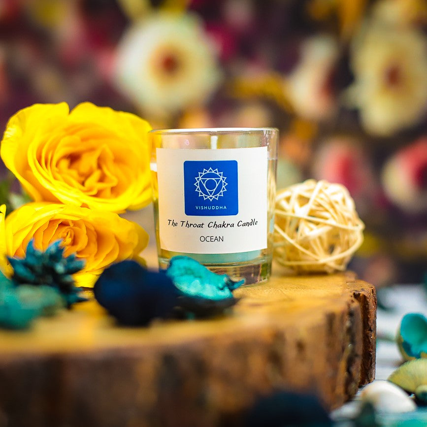 A chakra candle set with intricate mandala designs, enhancing sacred spaces