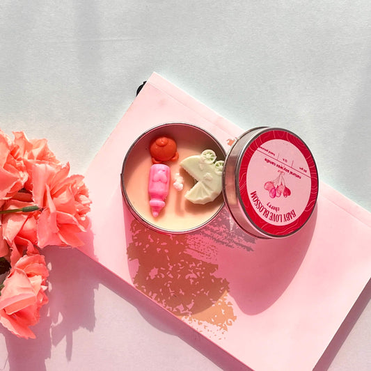 Elegant Baby Shower Illume Candle – a beautifully scented keepsake gift