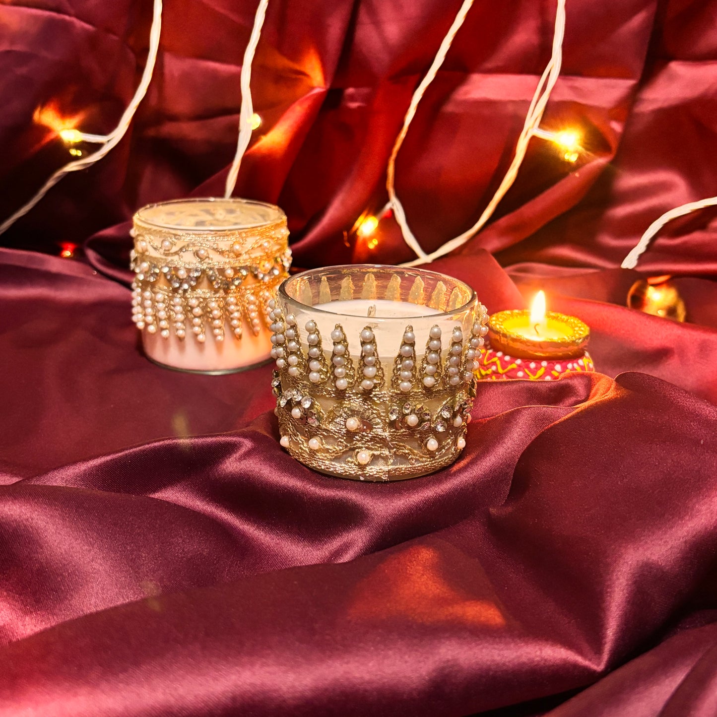 Gota wedding candles