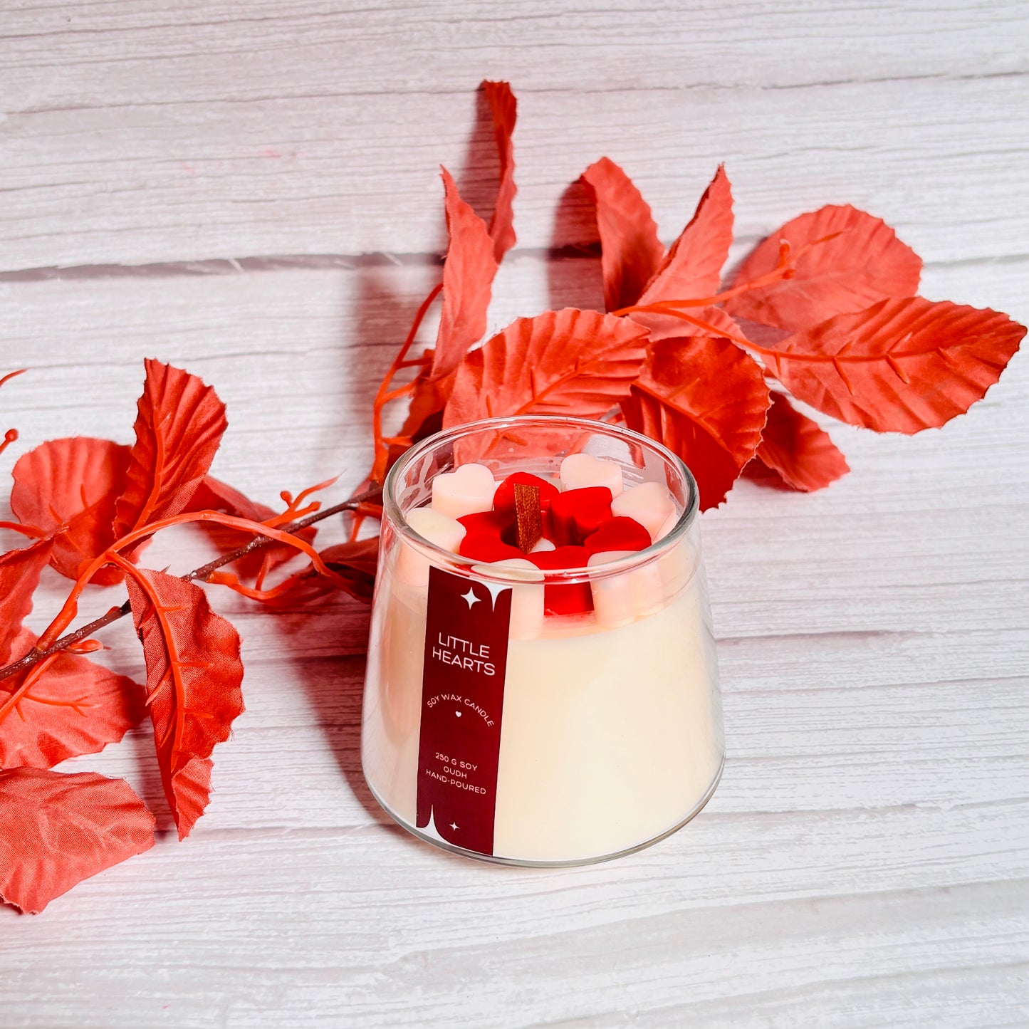 Little Hearts Candle – a perfect blend of sweetness and warmth for any occasion