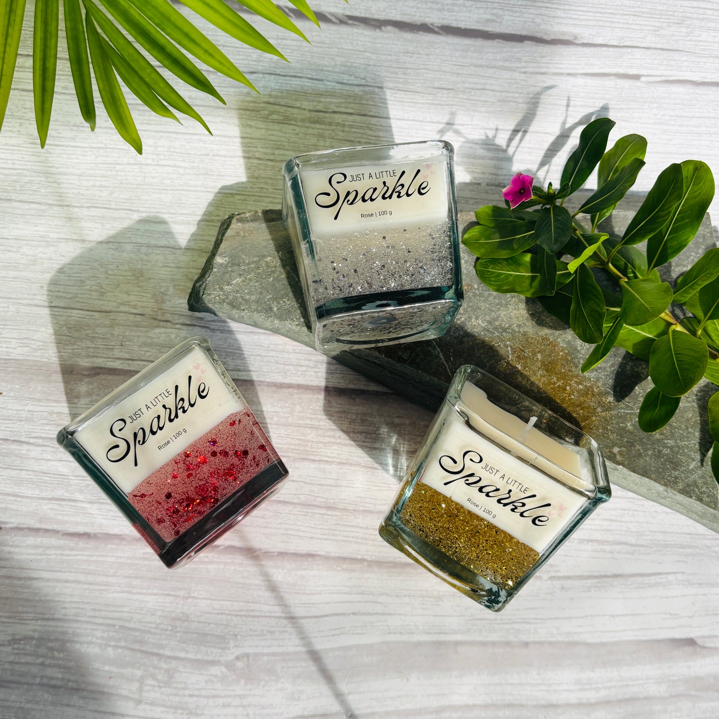 Sparkle Candle – a shimmering candle that adds a touch of elegance and glow to any space