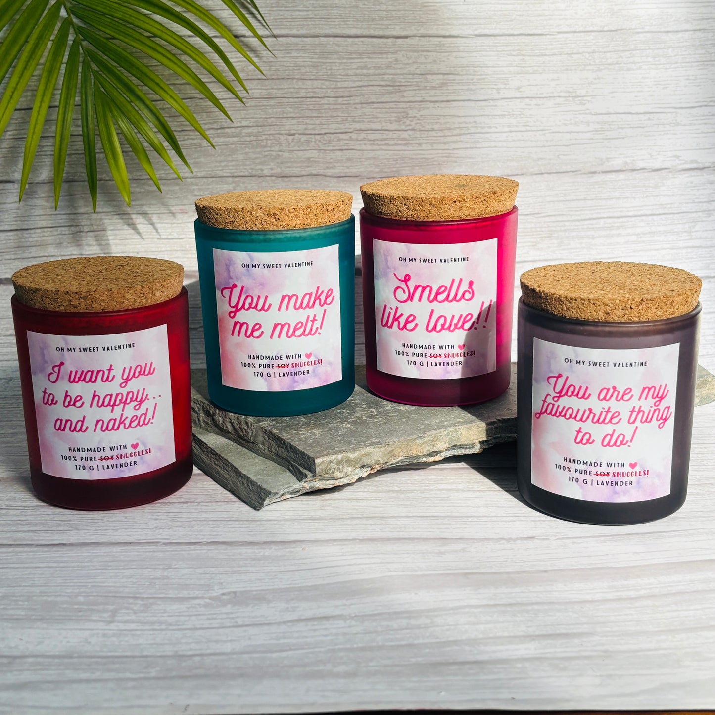 Celebrate romance with the Oh My Sweet Valentine Candle
