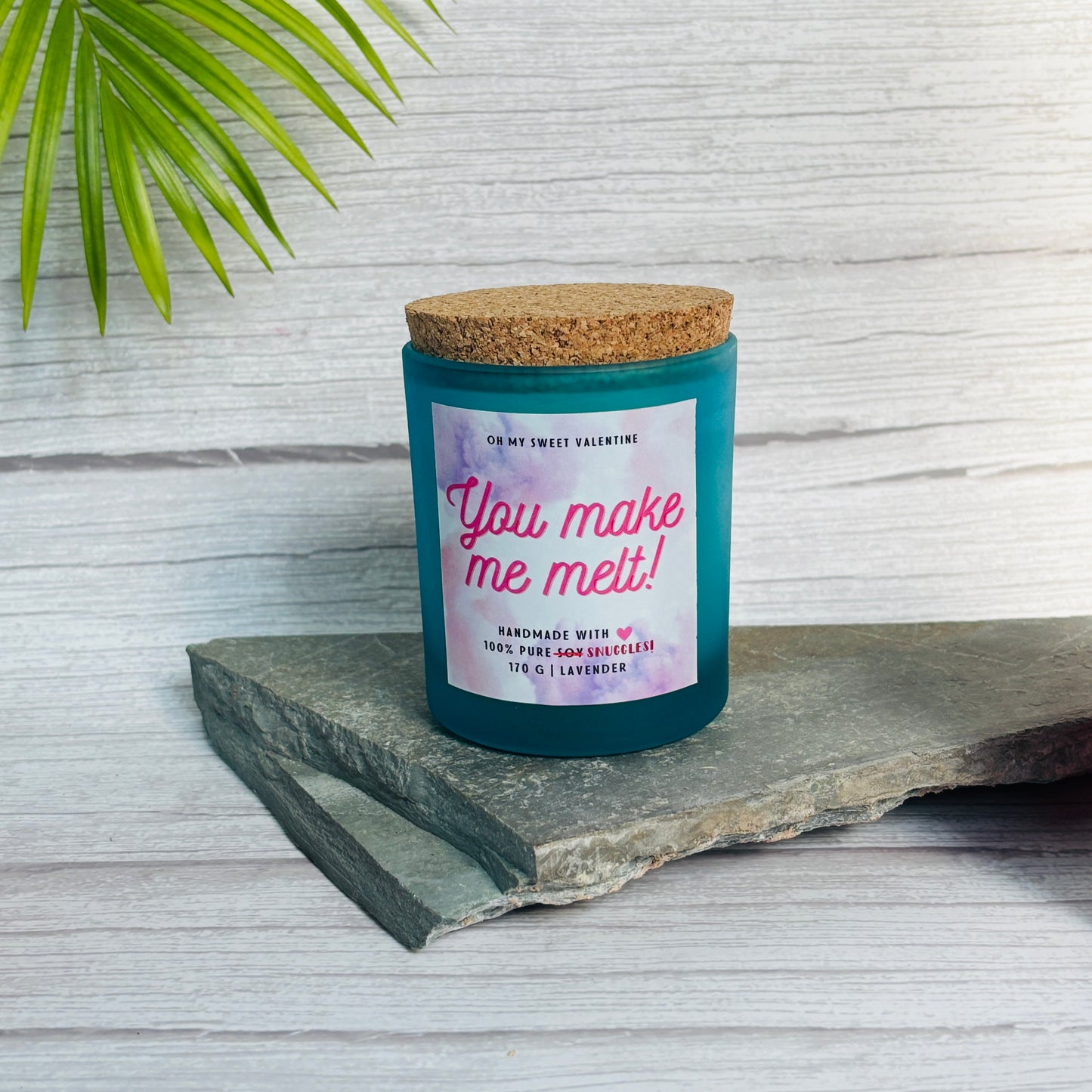 Celebrate romance with the Oh My Sweet Valentine Candle