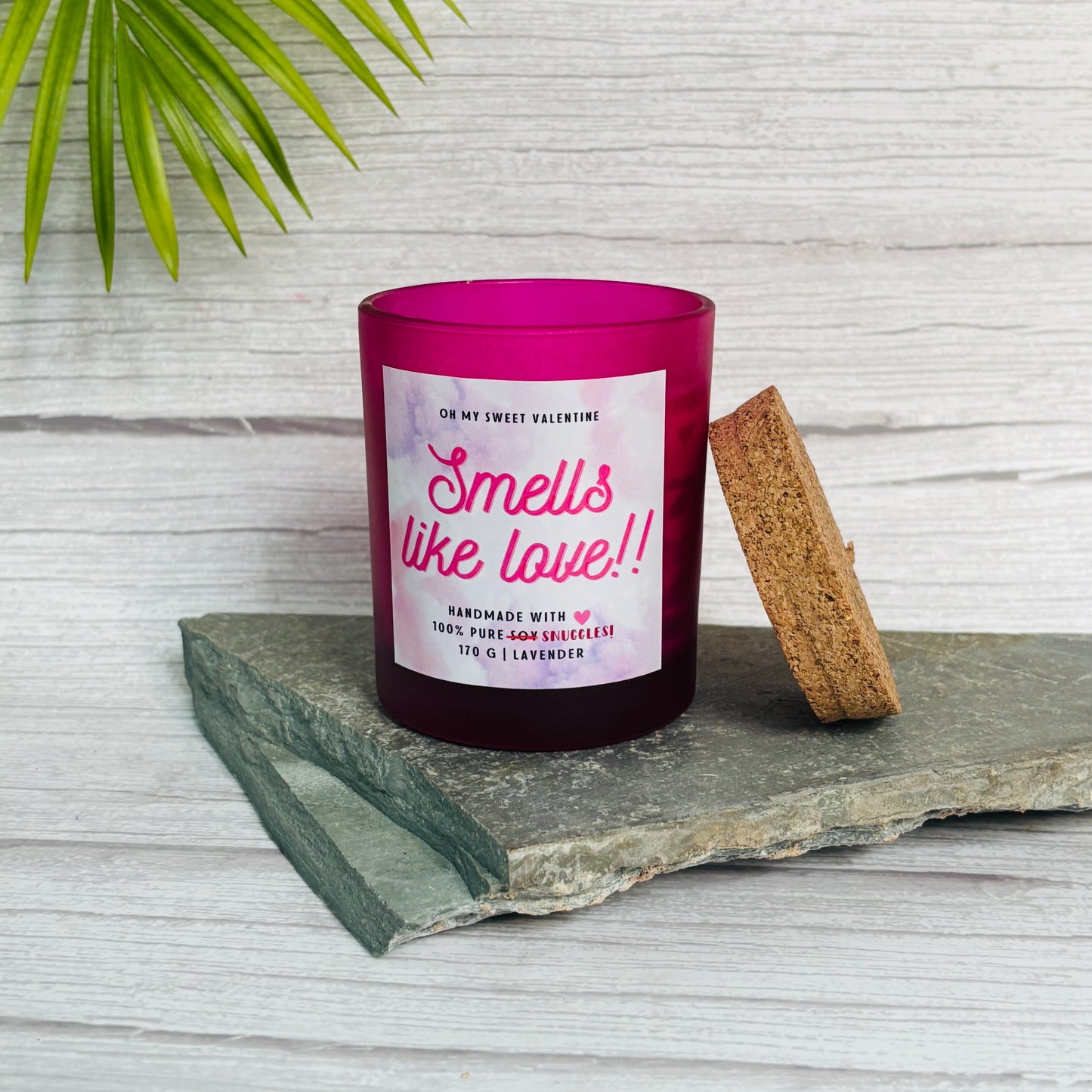 A love-inspired Oh My Sweet Valentine Candle to warm hearts and spaces