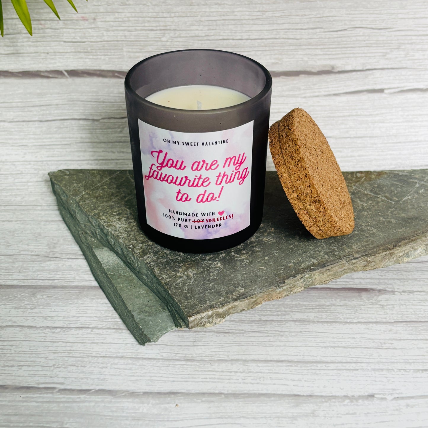 Romantic Oh My Sweet Valentine Candle – a heartfelt gift for your special someone