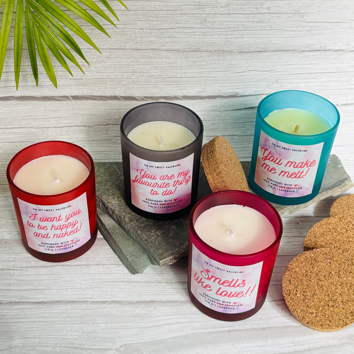 Sweetly scented Oh My Sweet Valentine Candle, ideal for gifting and cozy date nights