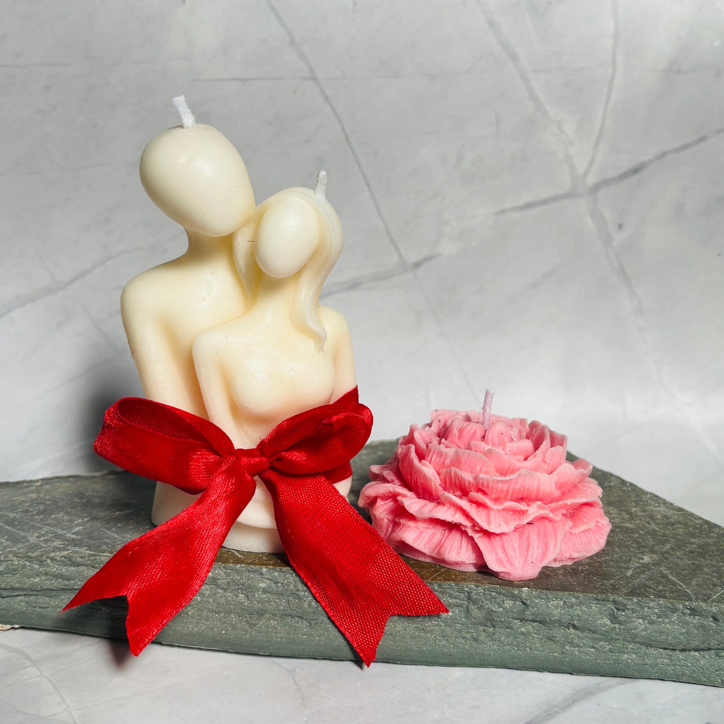 A beautifully curated Special Treat Mould Candles Gift Box for special moments and surprises