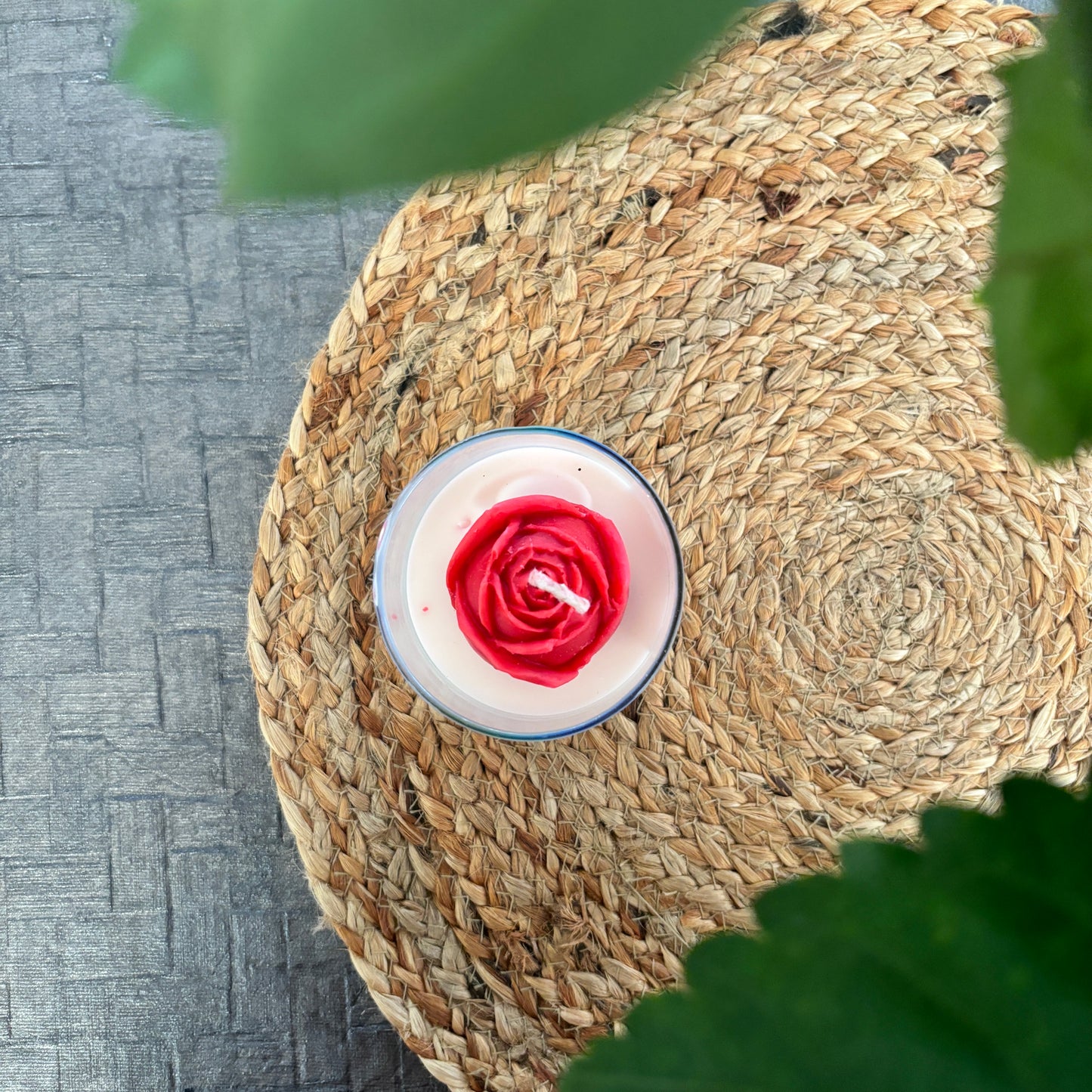 Premium Incense Rose Mold Candle, combining floral elegance with aromatic charm