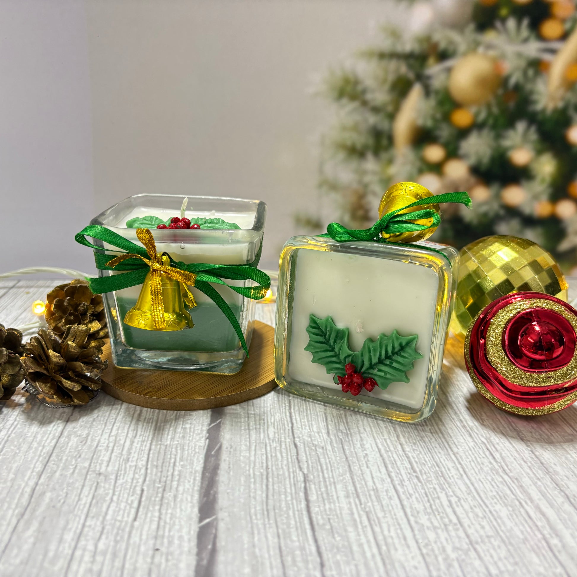 Luxury Jingle Bell Candle – Celebrate the Holidays