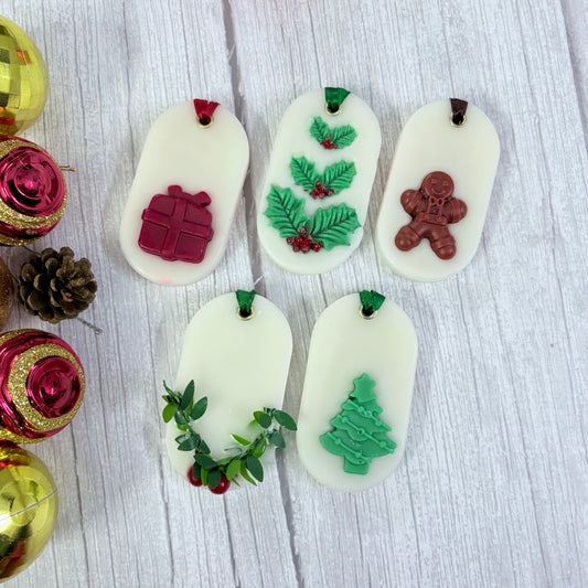 Handcrafted Christmas Wax Sachet – Holiday Fragrance