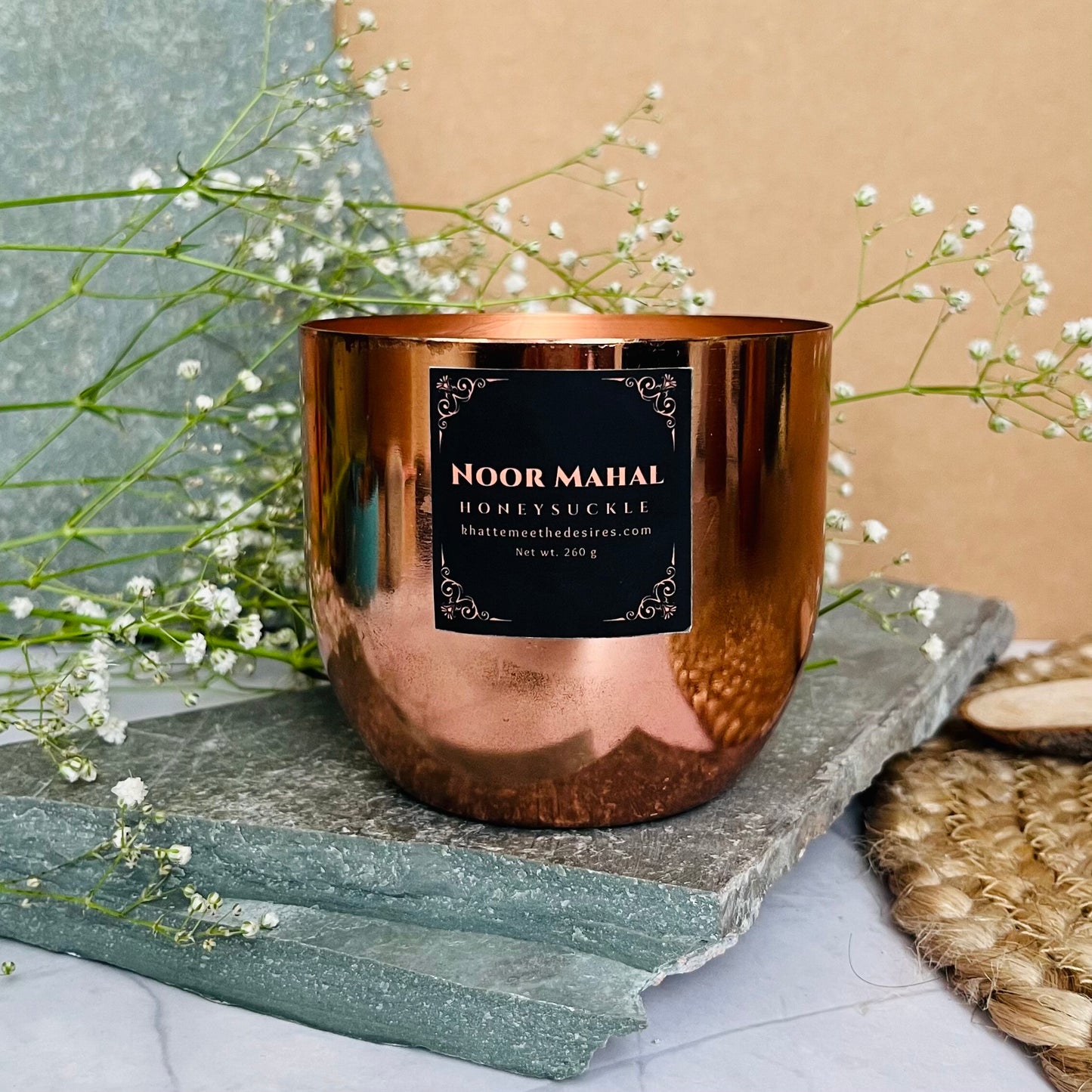 Noor Mahal Candles with a Royal Glow and Luxurious Fragrance