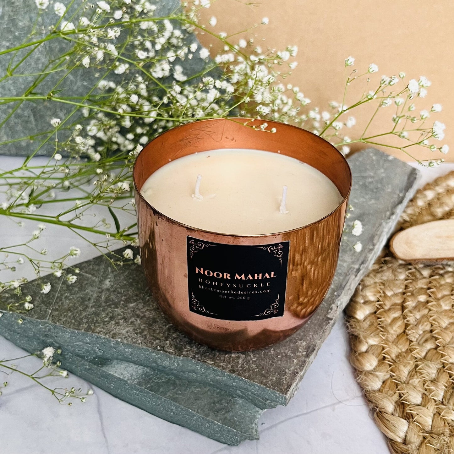 Noor Mahal Candles with a Royal Glow and Luxurious Fragrance