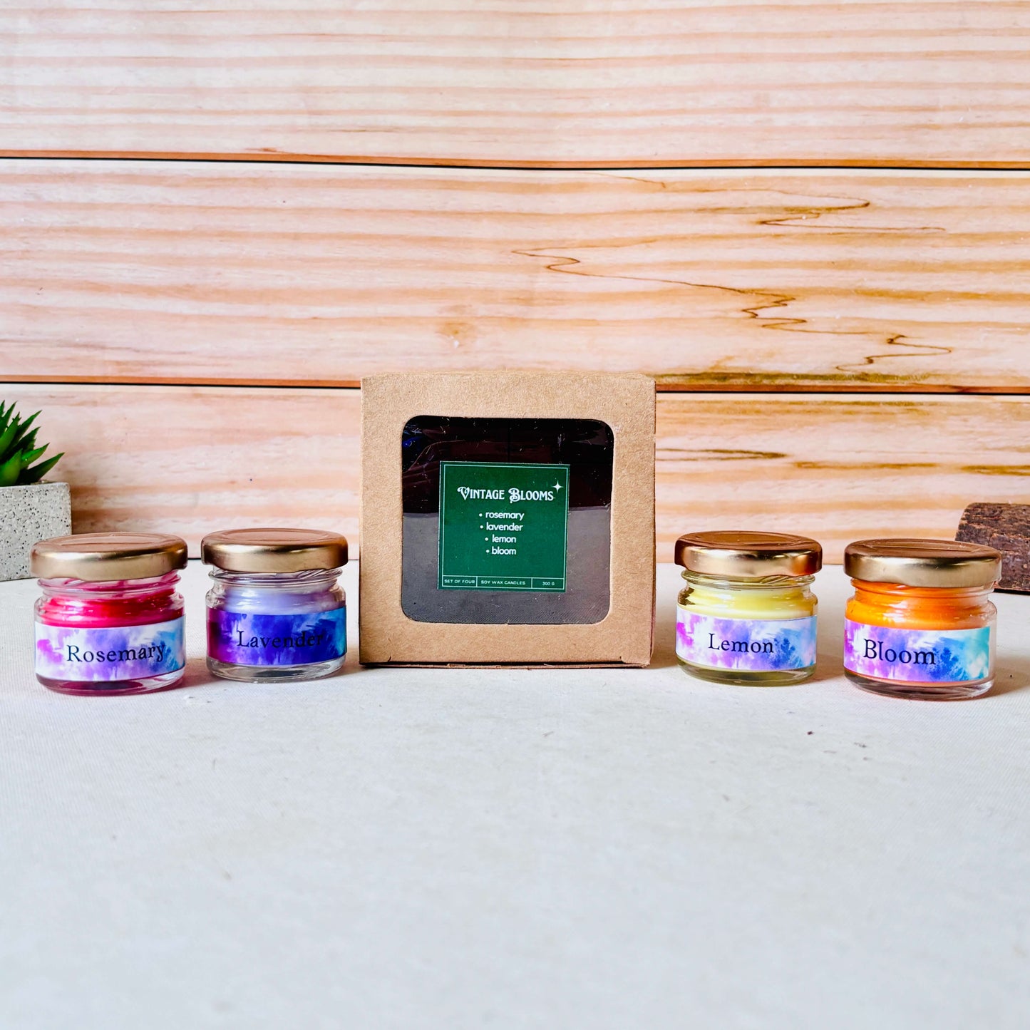 Petite Set of 4 Candles