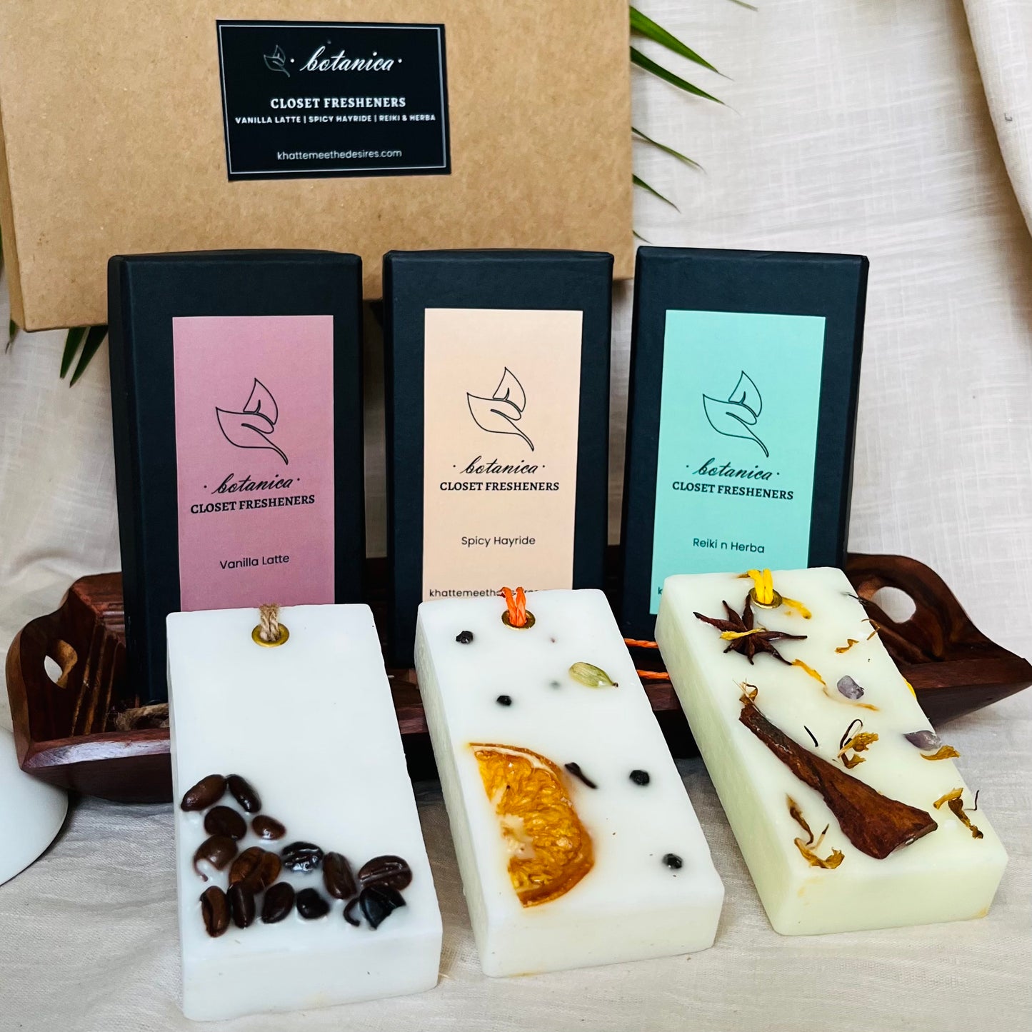 Closet Fresheners - 3 Pcs Combo