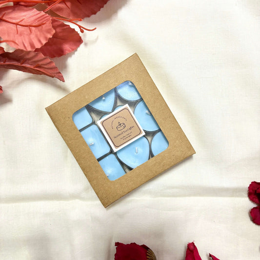 Scented Acrylic T-Lights Blue Lagoon Fragrance