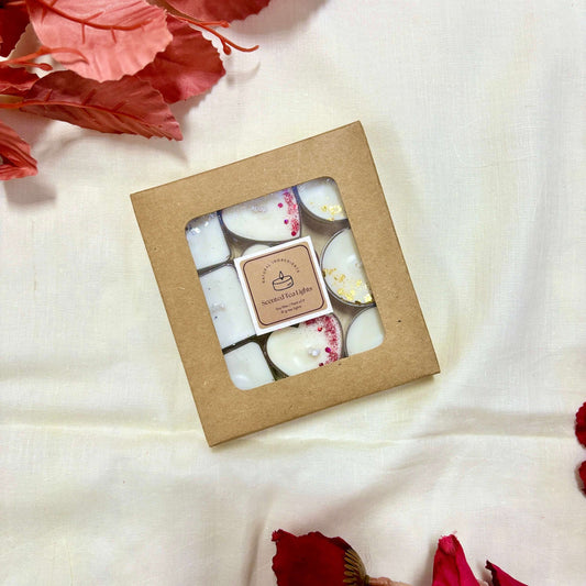 Scented Acrylic T-Lights Mixed Fragrances