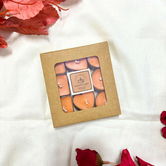 Scented Acrylic T-Lights Coffee Fragrance