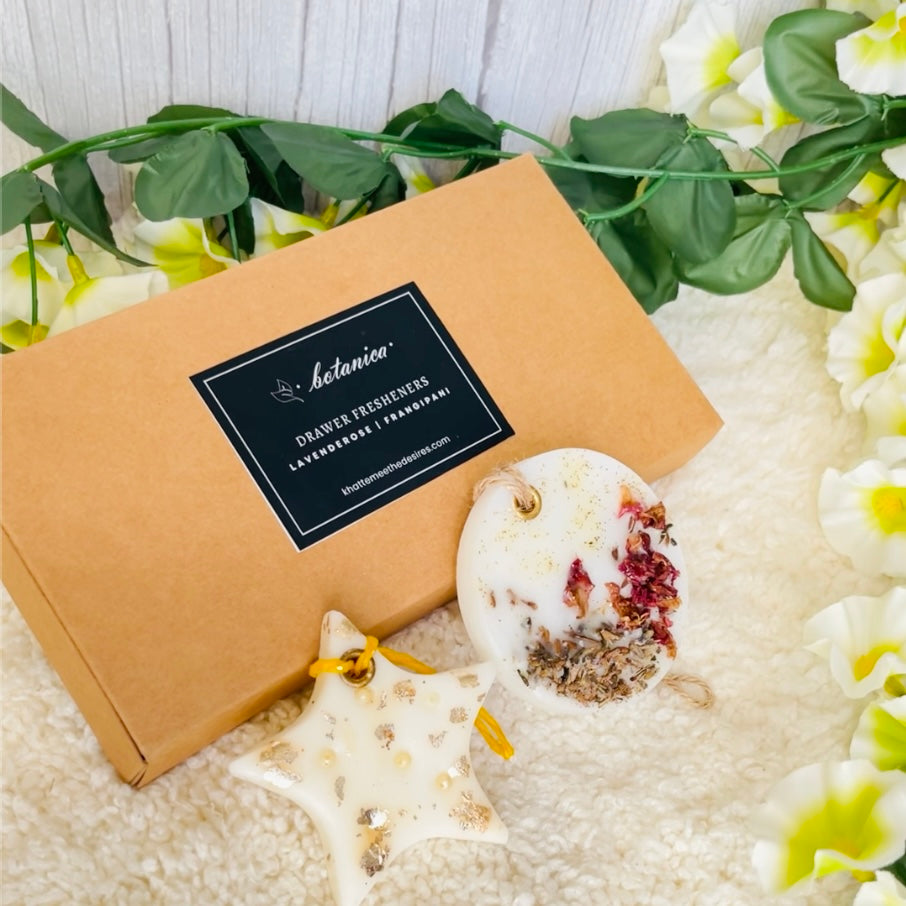 Closet Fresheners - LavendeRose and Frangipani