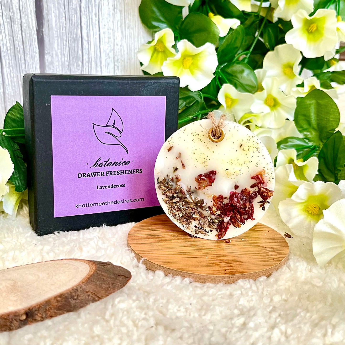 Closet Fresheners - LavendeRose and Frangipani