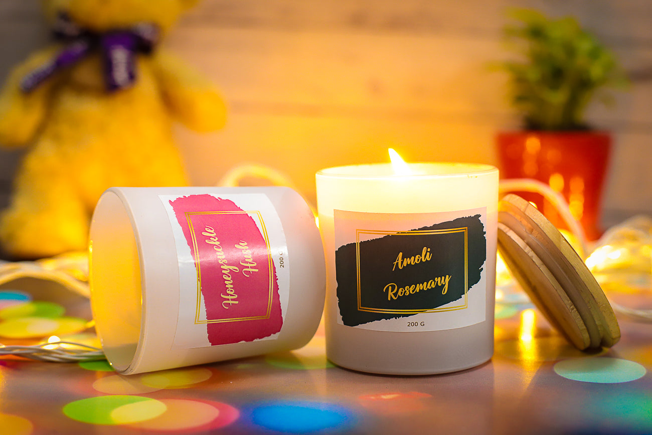Snow White Candles