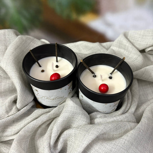 Reindeer Rush Candle – Cheerful Décor for Christmas Vibes