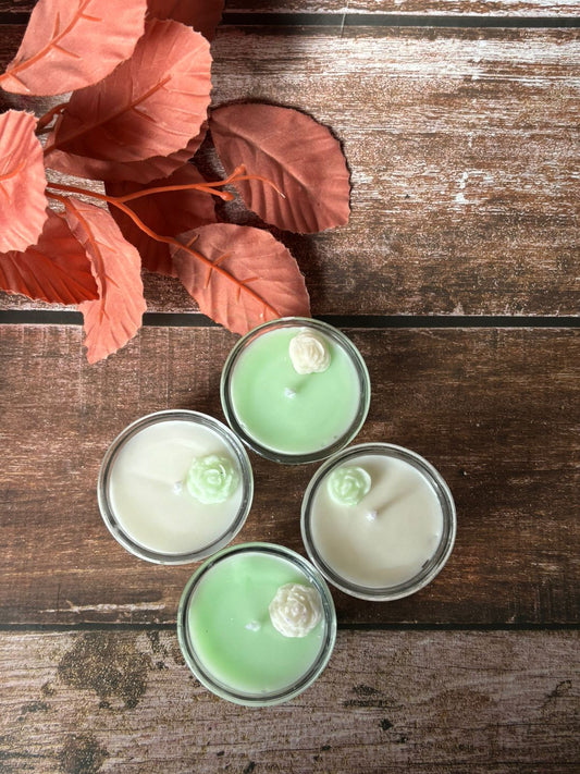 Adorable baby shower tea light candles