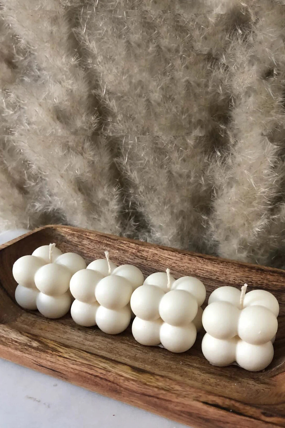 Bubble Candles Set of 4