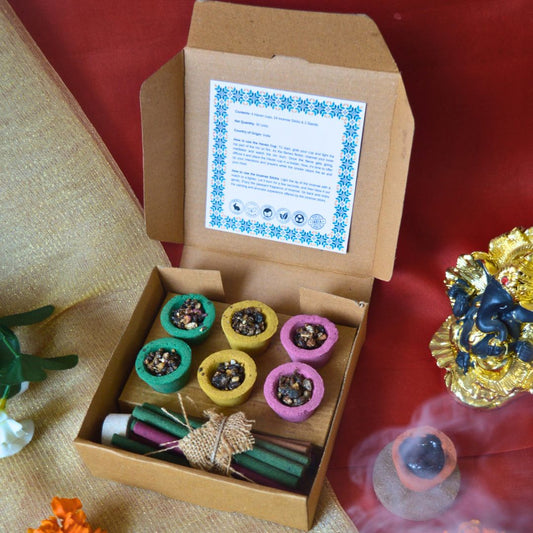Shudhi Havan Cups and Incense Box