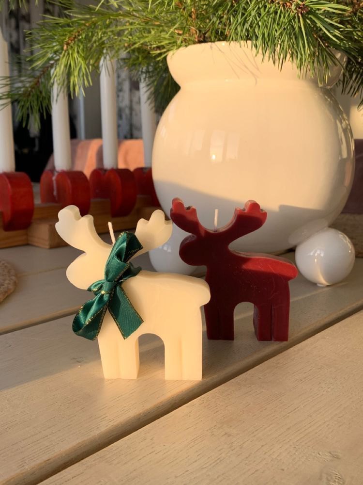 Reindeer Candle