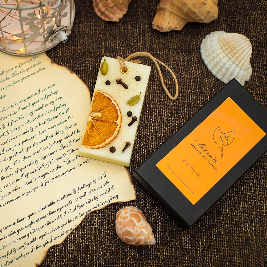 Spicy Hayrid Wax Sachet - Orange-Spice