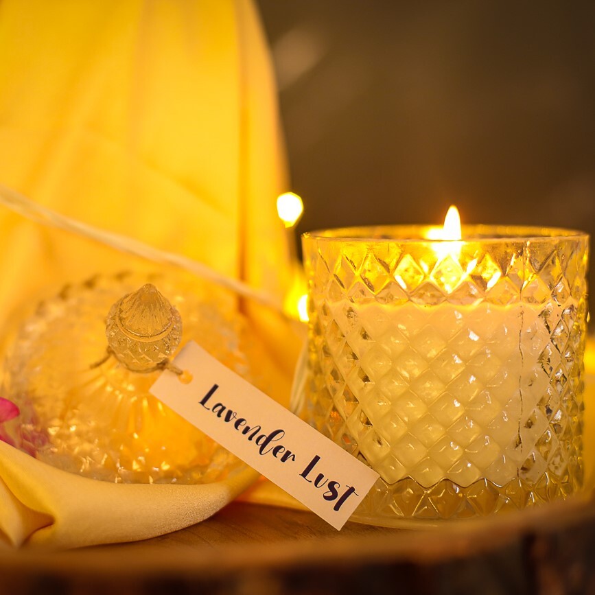 Prism Candles - Lavender (Big)