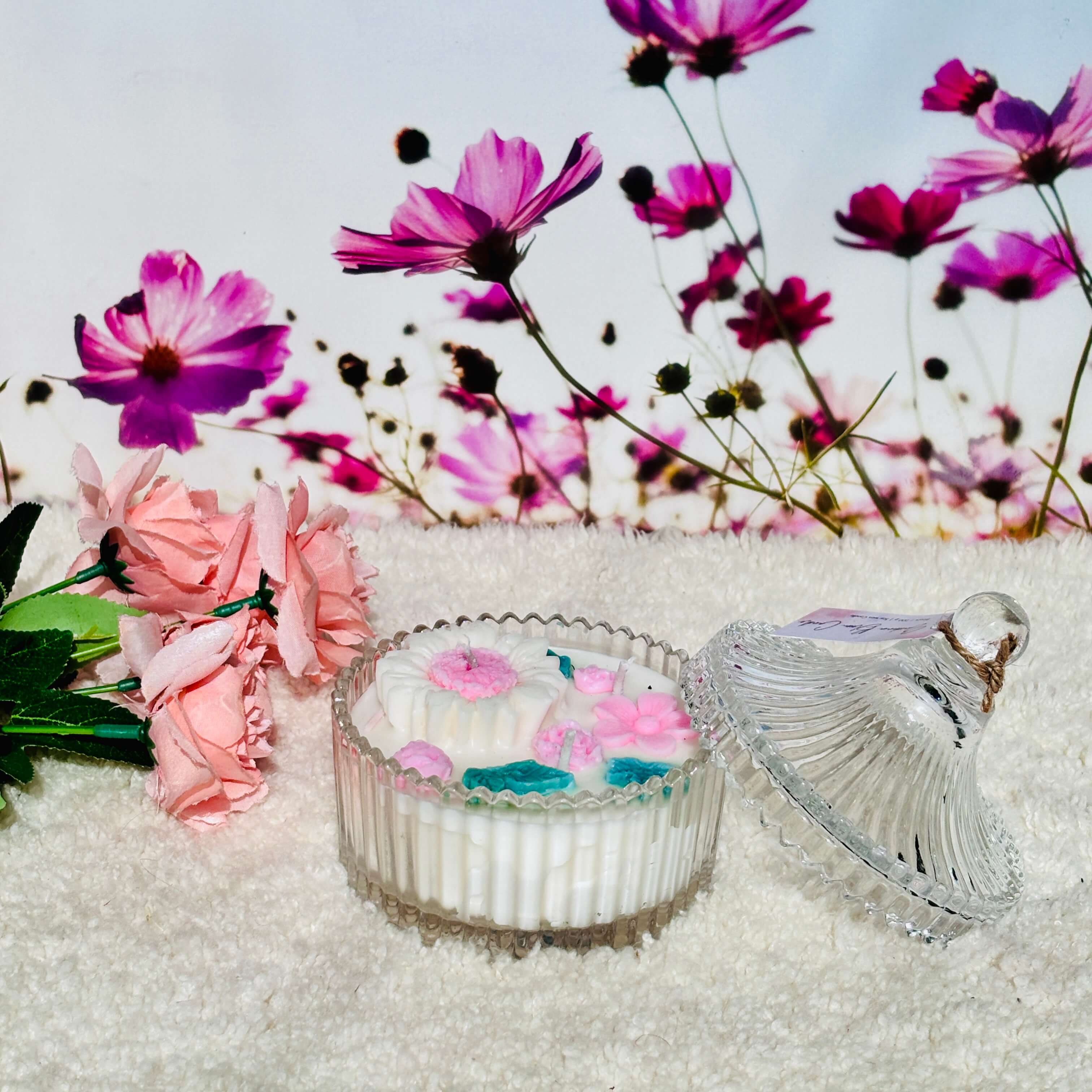 Gardenia Bloom Candles - Jasmin Patchouli